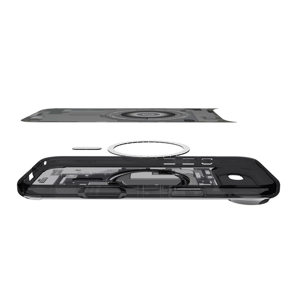 MagSafe hoesje voor Apple iPhone 17 Air, Spigen, Ultra Hybrid Zero One, Zwart