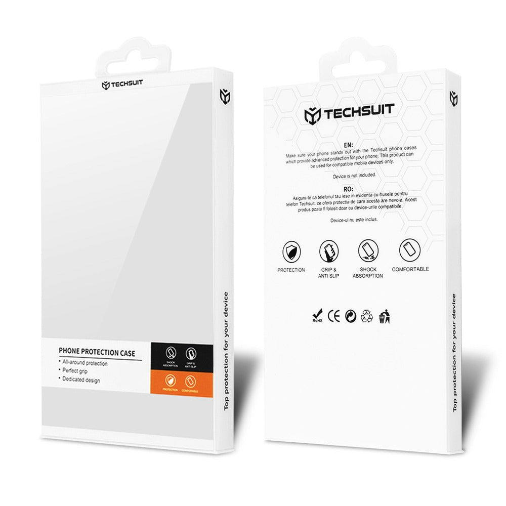 MagSafe hoesje voor Apple iPhone 17 Air, Techsuit, HaloFrost II, Goud