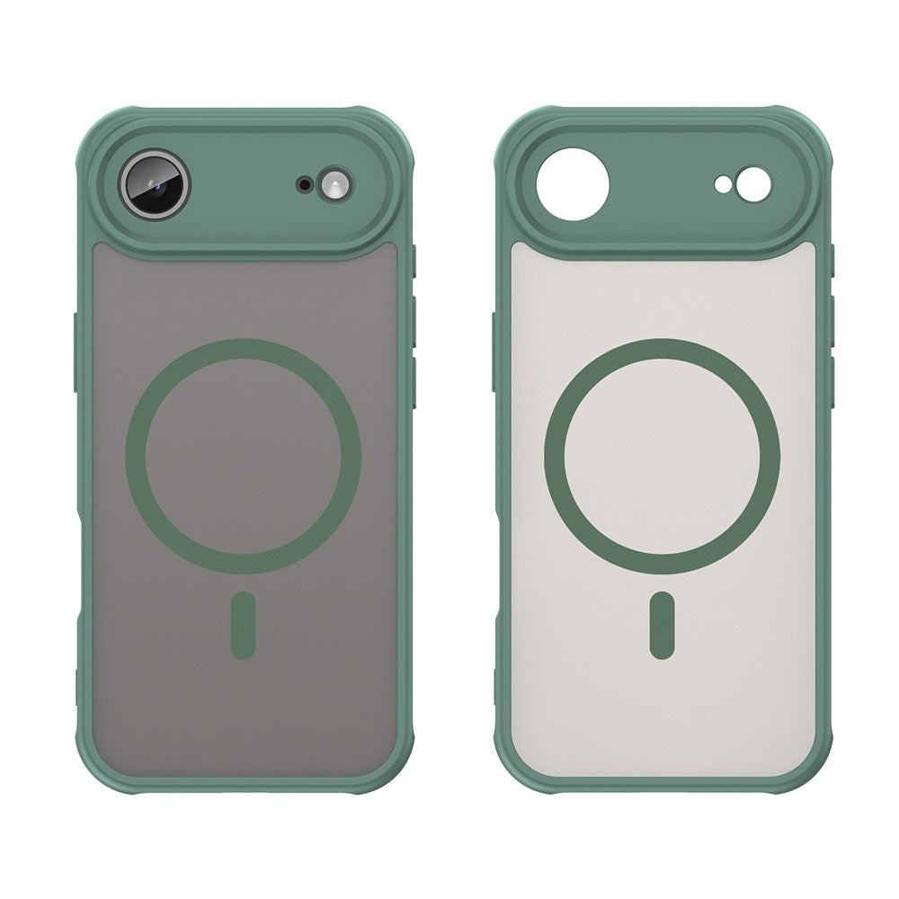 MagSafe hoesje voor Apple iPhone 17 Air, Techsuit, HaloFrost II, Groen