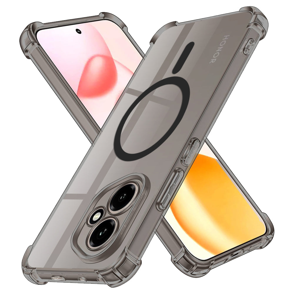 MagSafe hoes voor Apple iPhone 17 Air, Techsuit, Schokbestendig, Zwart