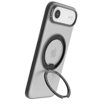 MagSafe hoes voor Apple iPhone 17 Air, Torras, Ostand R Fitness, Zwart