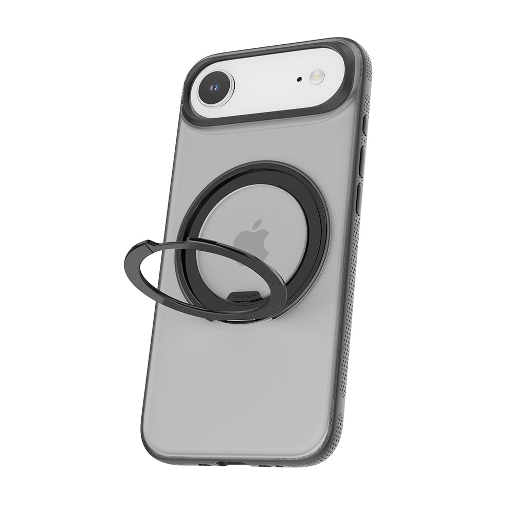MagSafe hoes voor Apple iPhone 17 Air, Torras, Ostand R Fitness, Zwart