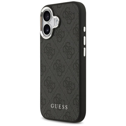 MagSafe hoesje voor Apple iPhone 17, Guess, 4G Classic Logo, Zwart