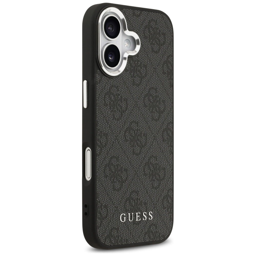 MagSafe hoesje voor Apple iPhone 17, Guess, 4G Classic Logo, Zwart