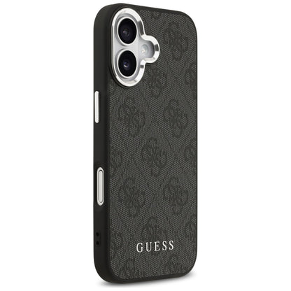 MagSafe hoesje voor Apple iPhone 17, Guess, 4G Classic Logo, Zwart