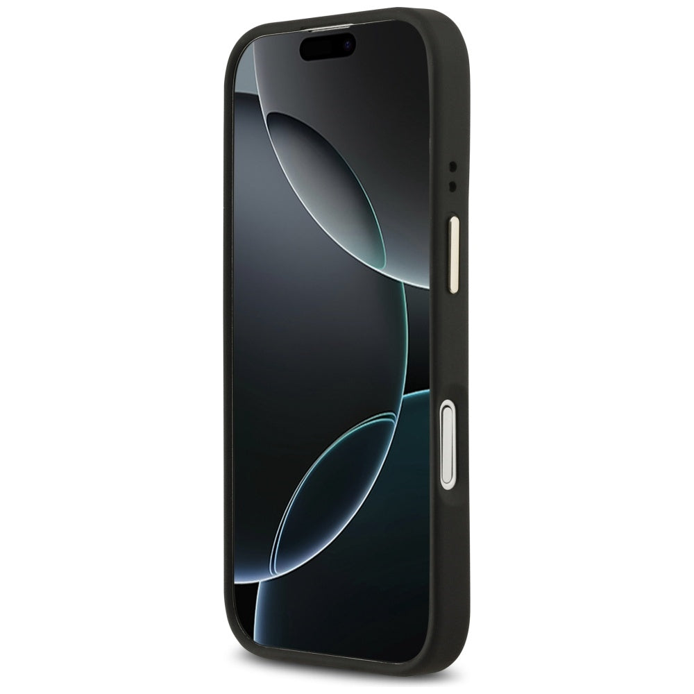 MagSafe hoesje voor Apple iPhone 17, Guess, 4G Classic, Zwart