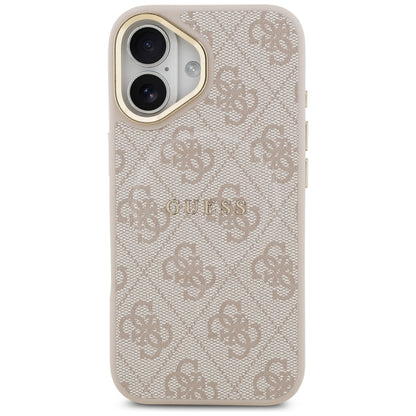 MagSafe hoesje voor Apple iPhone 17, Guess, 4G Classic, Roze