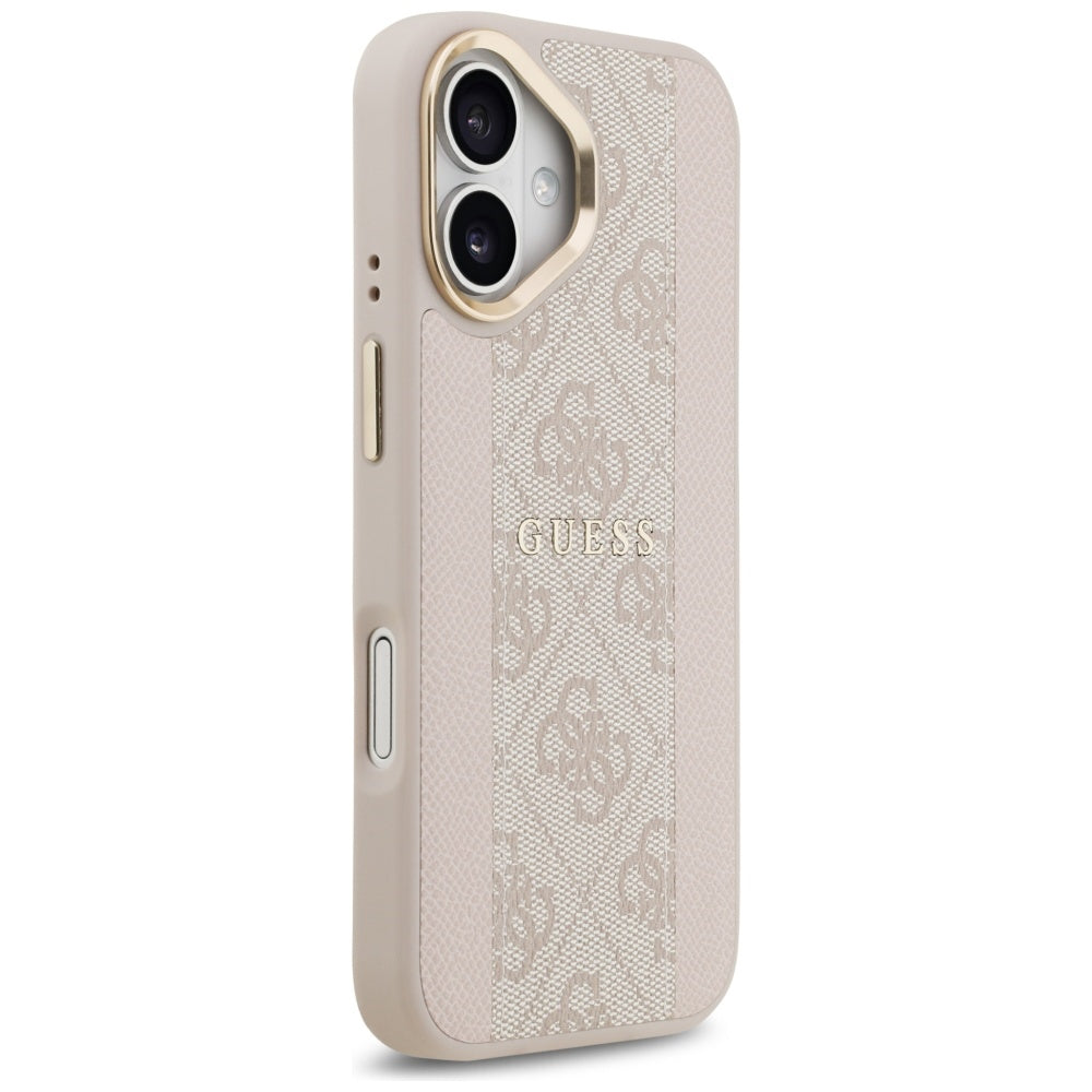 MagSafe hoesje voor Apple iPhone 17, Guess, 4G Stripe, Roze