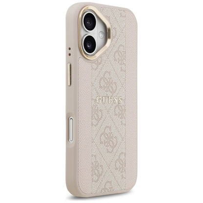 MagSafe hoesje voor Apple iPhone 17, Guess, 4G Stripe, Roze