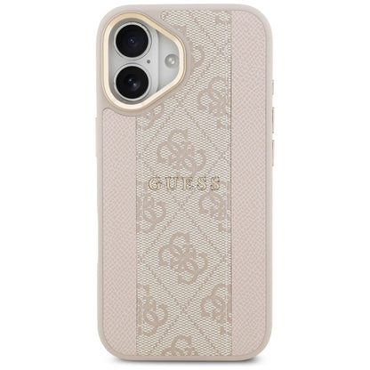 MagSafe hoesje voor Apple iPhone 17, Guess, 4G Stripe, Roze