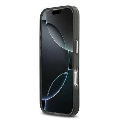 MagSafe hoesje voor Apple iPhone 17, Guess, IML Gradient Triangle Logo, Zwart