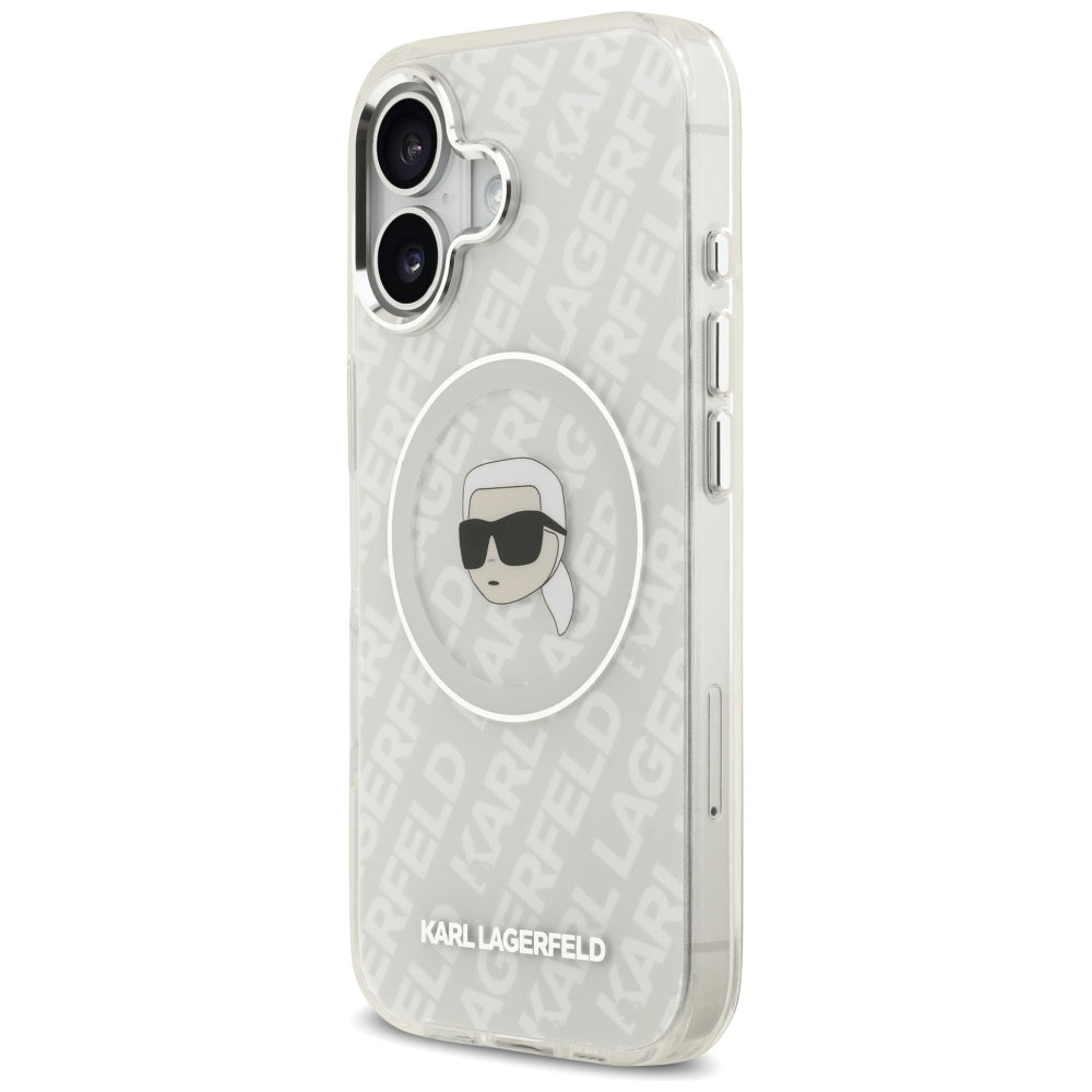 MagSafe hoes voor Apple iPhone 17, Karl Lagerfeld, IML Karl's Head, Gri