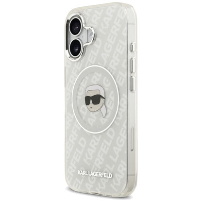 MagSafe hoes voor Apple iPhone 17, Karl Lagerfeld, IML Karl's Head, Gri