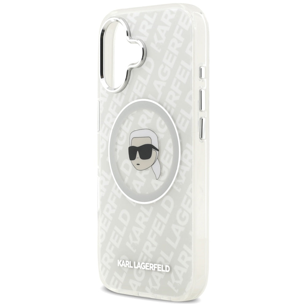 MagSafe hoes voor Apple iPhone 17, Karl Lagerfeld, IML Karl's Head, Gri