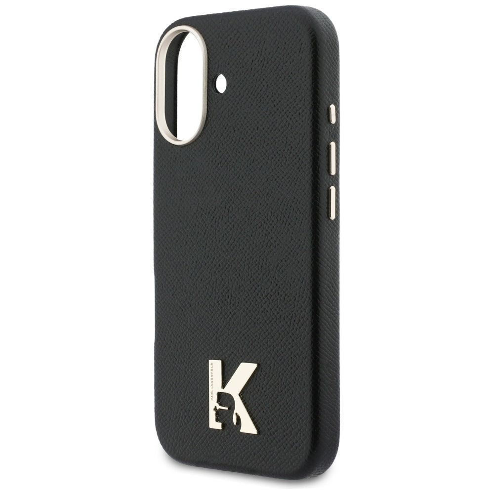 MagSafe Case for Apple iPhone 17, Karl Lagerfeld, Karl Head Logo, Black