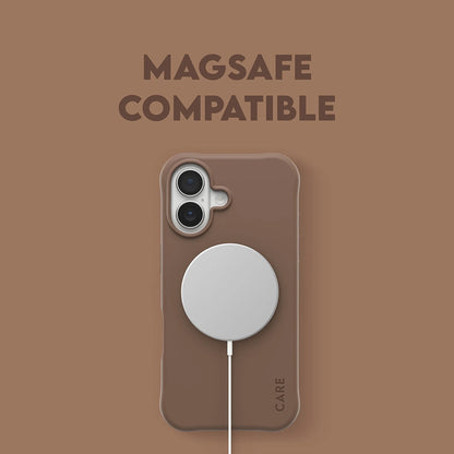 MagSafe hoes voor Apple iPhone 17, PanzerGlass, Care Fashionable, Bruin