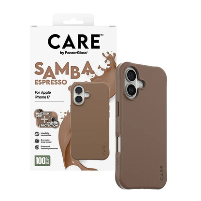 MagSafe hoes voor Apple iPhone 17, PanzerGlass, Care Fashionable, Bruin