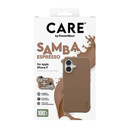 MagSafe hoes voor Apple iPhone 17, PanzerGlass, Care Fashionable, Bruin