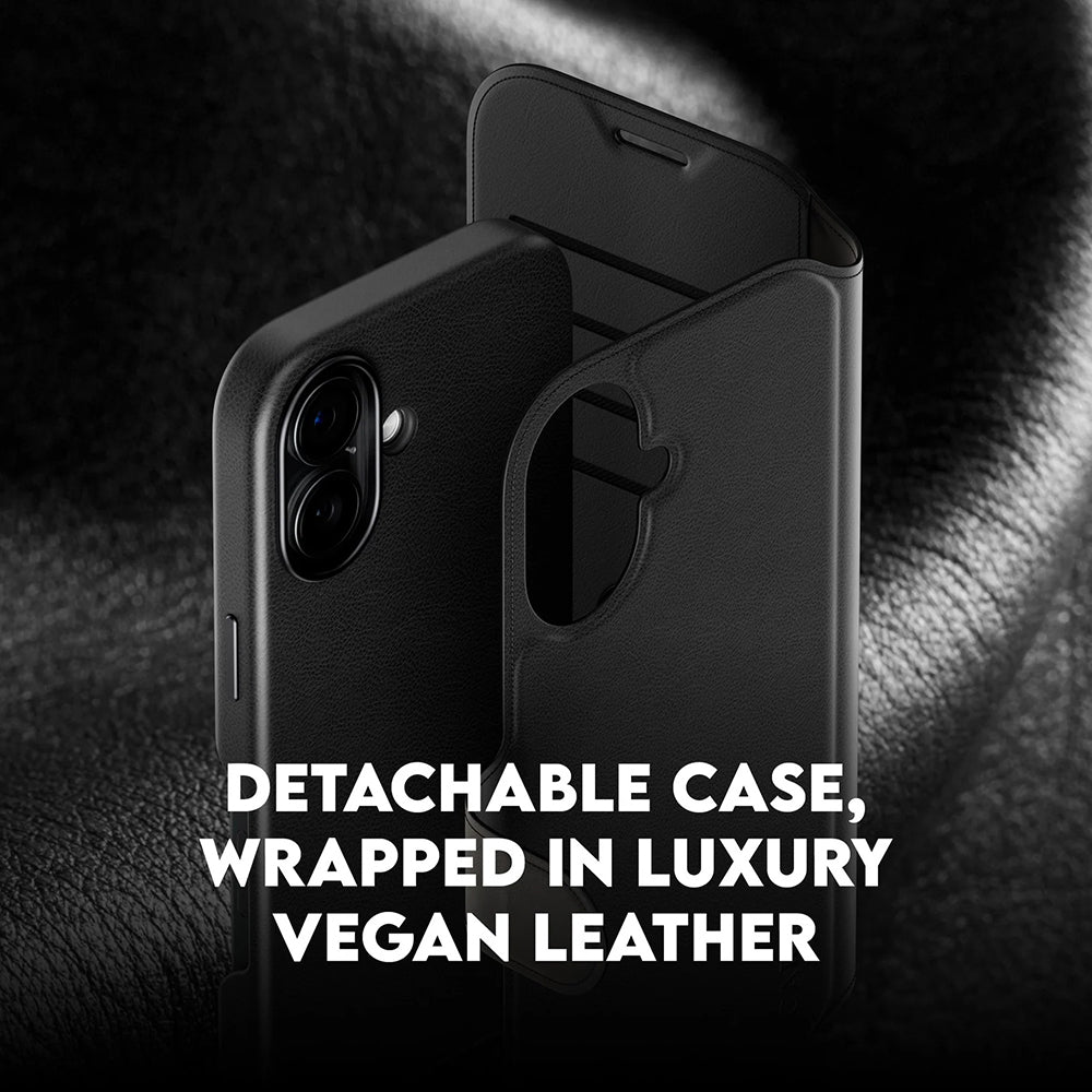 MagSafe hoes voor Apple iPhone 17, PanzerGlass, Care Feature Tango Two-in-One, Zwart