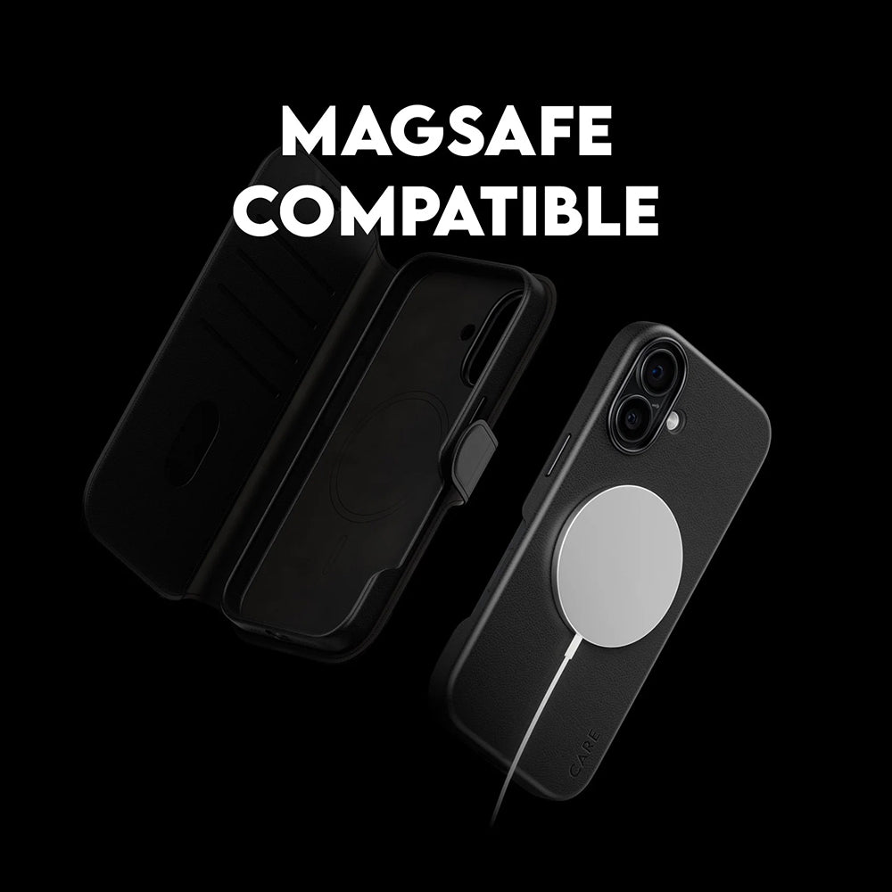 MagSafe hoes voor Apple iPhone 17, PanzerGlass, Care Feature Tango Two-in-One, Zwart