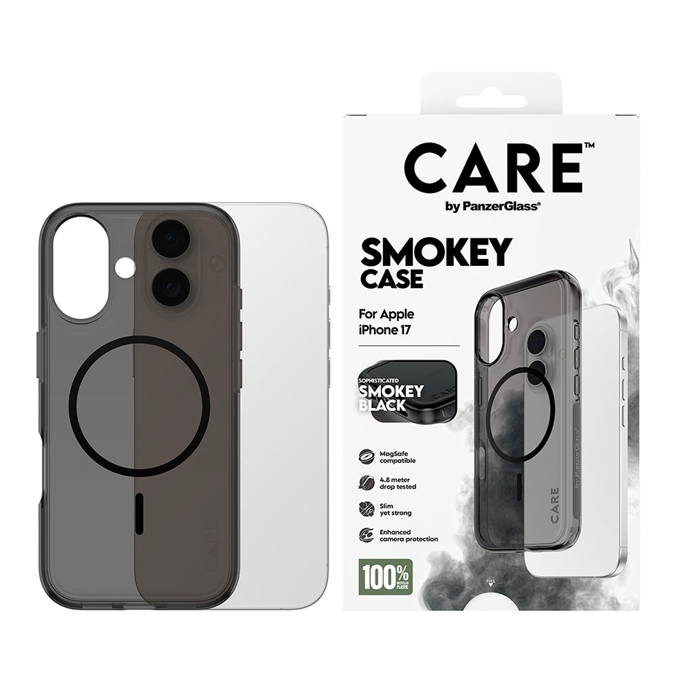 MagSafe hoes voor Apple iPhone 17, PanzerGlass, Care Urban Explorer, Zwart