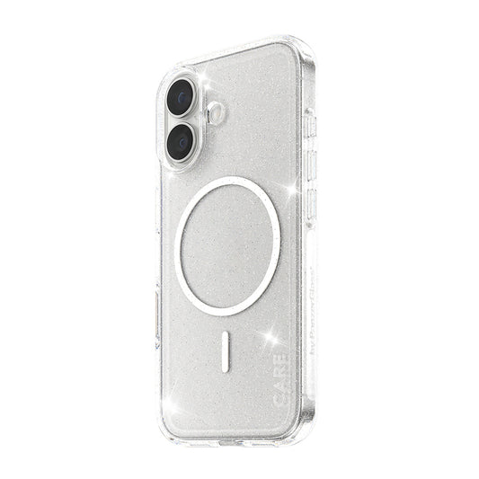 MagSafe hoesje voor Apple iPhone 17, PanzerGlass, Care Urban Explorer Star Lit, Transparant Wit
