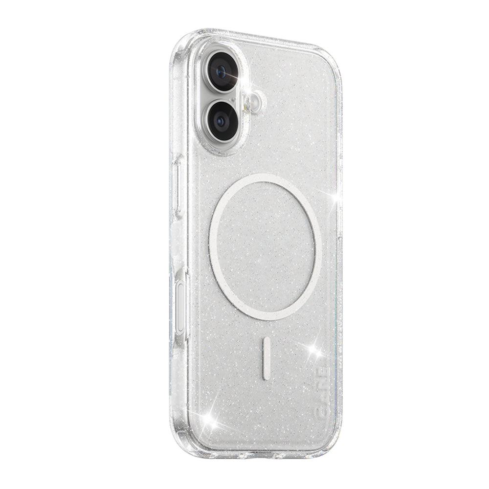 MagSafe hoesje voor Apple iPhone 17, PanzerGlass, Care Urban Explorer Star Lit, Transparant Wit