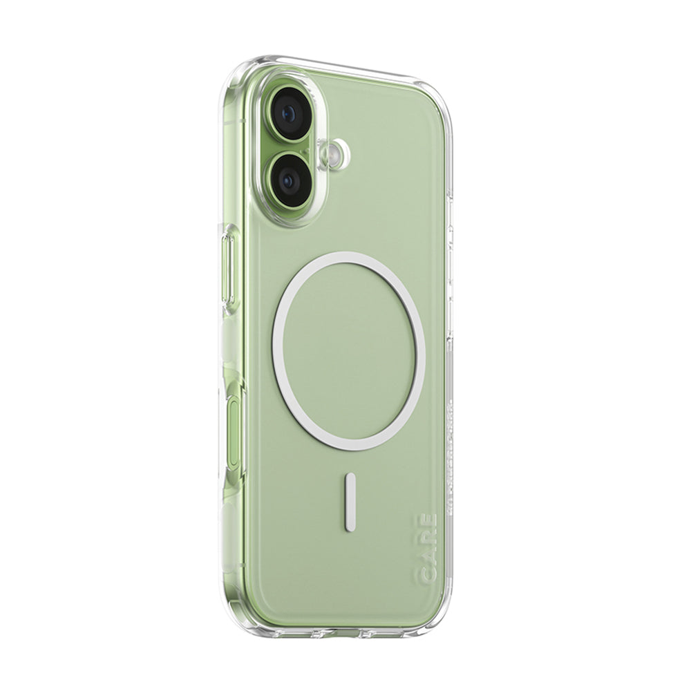 MagSafe hoes voor Apple iPhone 17, PanzerGlass, Care Urban Explorer, Transparant Wit