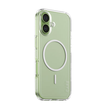 MagSafe hoes voor Apple iPhone 17, PanzerGlass, Care Urban Explorer, Transparant Wit