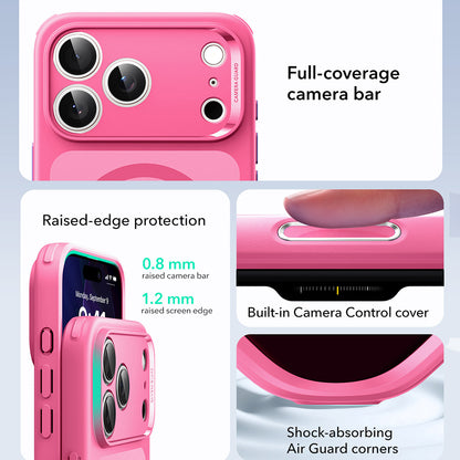 MagSafe hoesje voor Apple iPhone 17 Pro, ESR, Classic Hybrid, Satijnroze