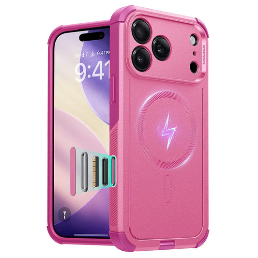 MagSafe hoesje voor Apple iPhone 17 Pro, ESR, Cyber, Roze