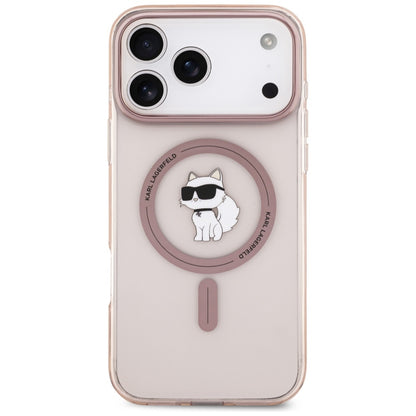 MagSafe Case for Apple iPhone 17 Pro Max, Karl Lagerfeld, IML Choupette, Pink