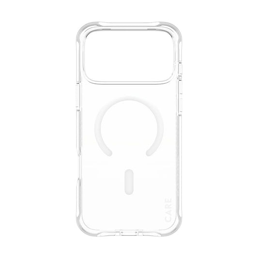 MagSafe hoes voor Apple iPhone 17 Pro Max, PanzerGlass, Modieus, Transparant Wit