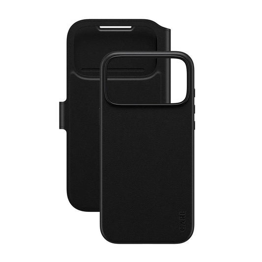 MagSafe hoes voor Apple iPhone 17 Pro Max, PanzerGlass, Care Feature Tango Two-in-One, Zwart