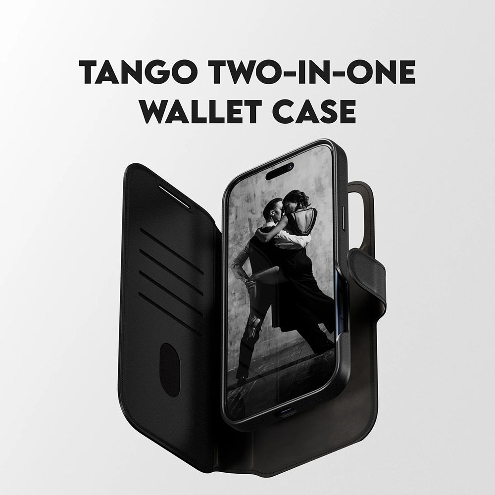 MagSafe hoes voor Apple iPhone 17 Pro Max, PanzerGlass, Care Feature Tango Two-in-One, Zwart