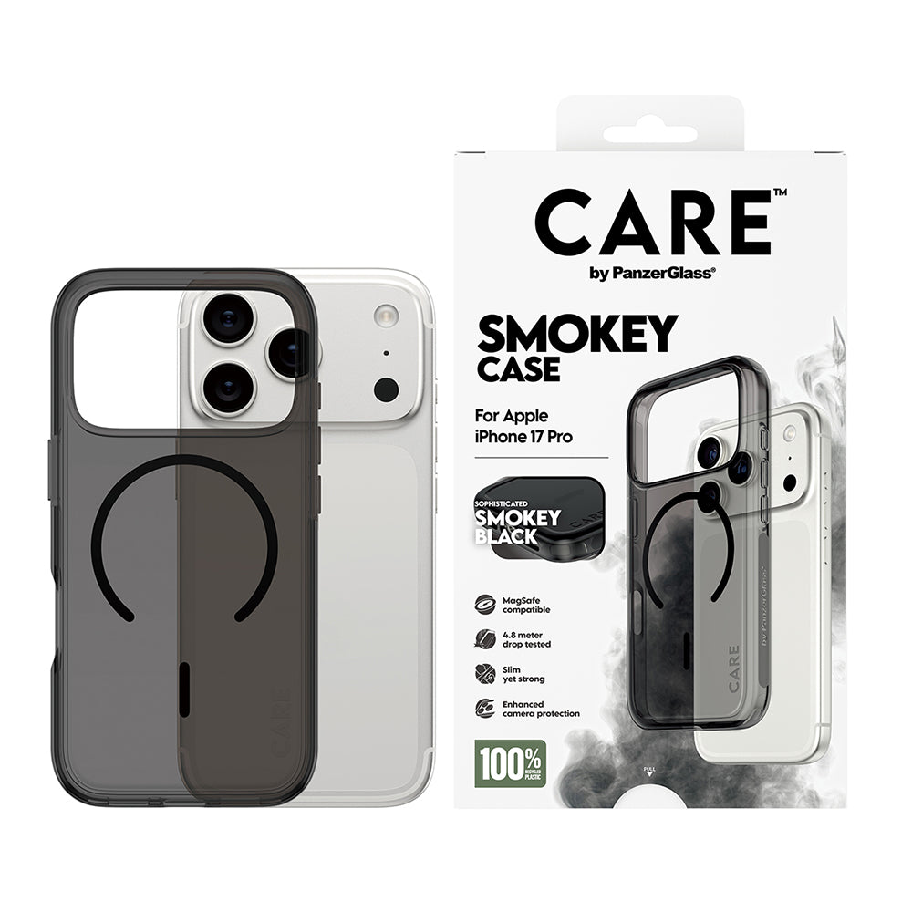 MagSafe hoesje voor Apple iPhone 17 Pro Max, PanzerGlass, Urban Explorer Care, Zwart