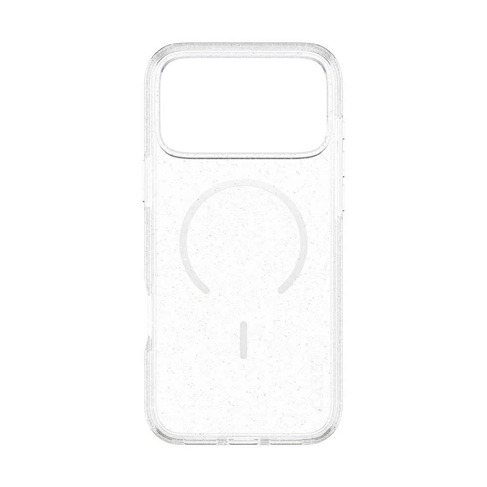 MagSafe hoesje voor Apple iPhone 17 Pro Max, PanzerGlass, Care Urban Explorer Star Lit, Transparant Wit