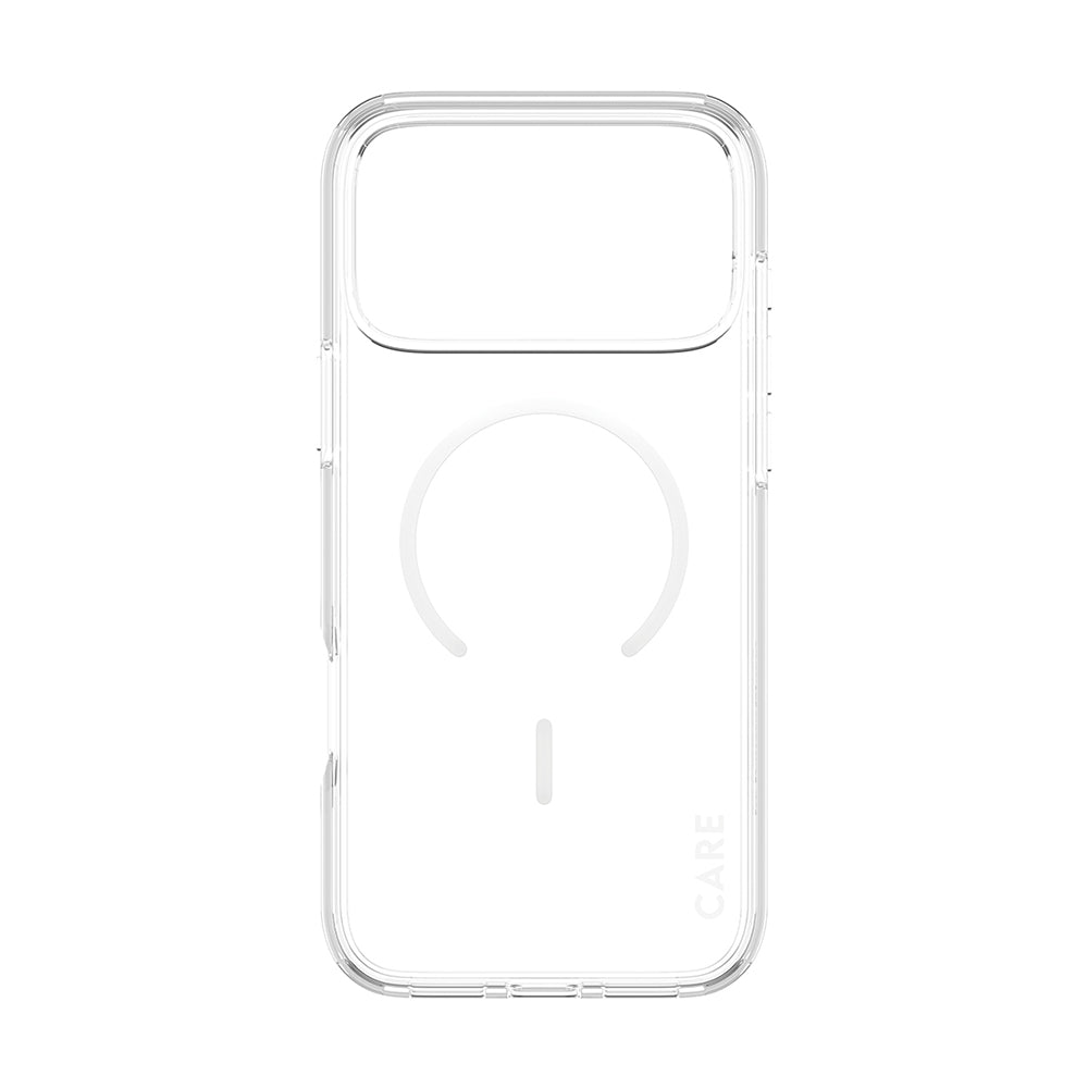 MagSafe hoes voor Apple iPhone 17 Pro Max, PanzerGlass, Care Urban Explorer, Transparant Wit