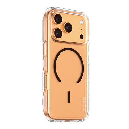 MagSafe hoesje voor Apple iPhone 17 Pro Max, PanzerGlass, Care Urban Explorer, Transparant Zwart