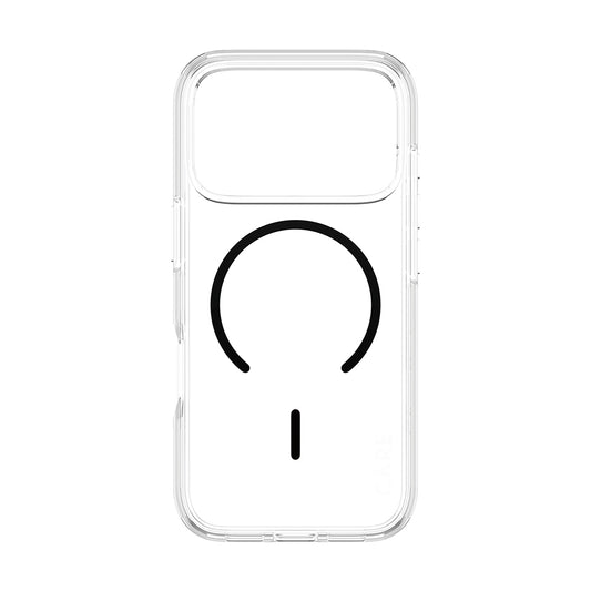 MagSafe hoesje voor Apple iPhone 17 Pro Max, PanzerGlass, Care Urban Explorer, Transparant Zwart