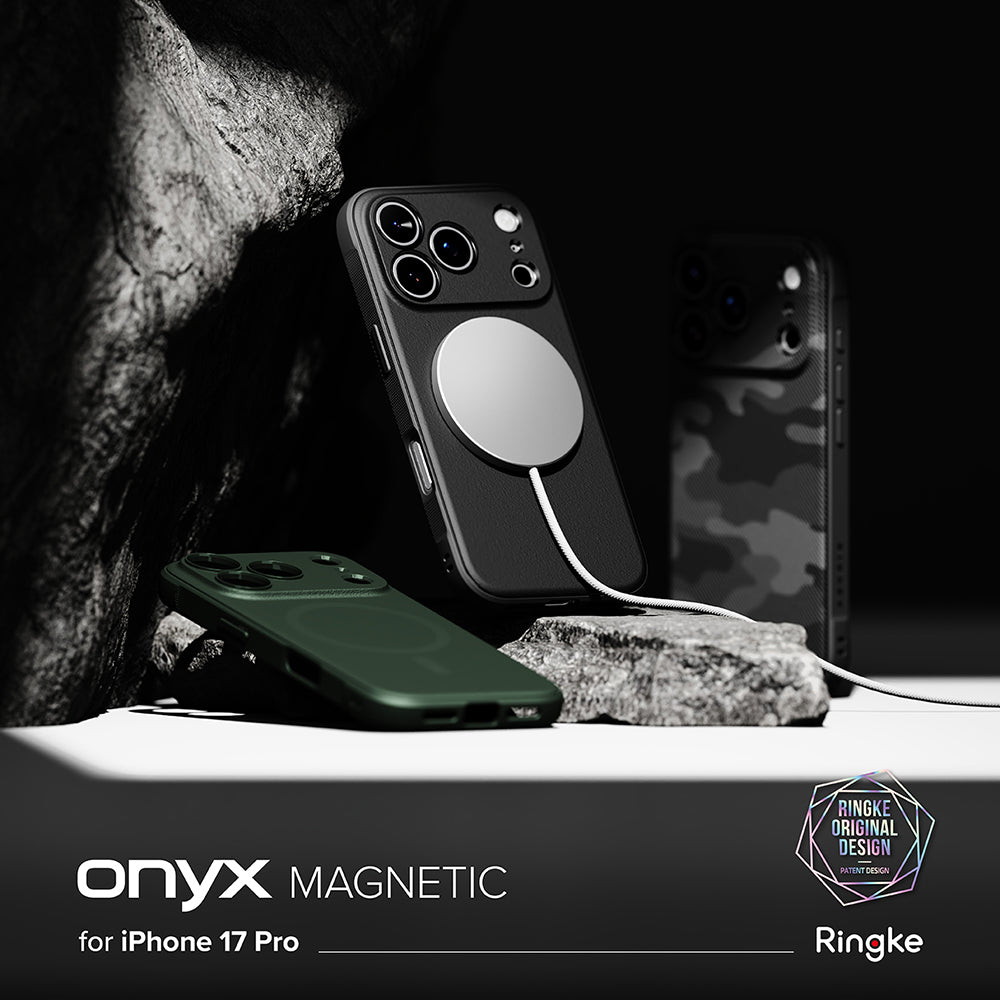 MagSafe hoes voor Apple iPhone 17 Pro Max, Ringke, Onyx, Donkergroen