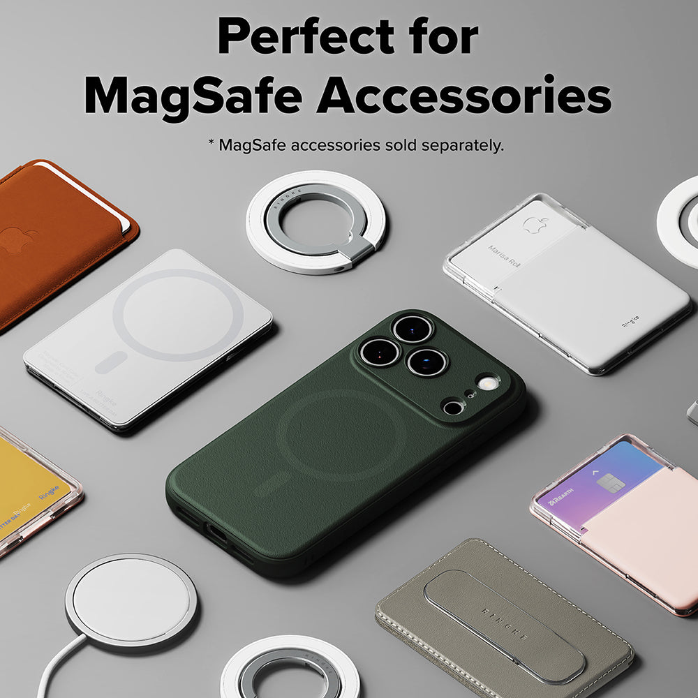 MagSafe hoes voor Apple iPhone 17 Pro Max, Ringke, Onyx, Donkergroen