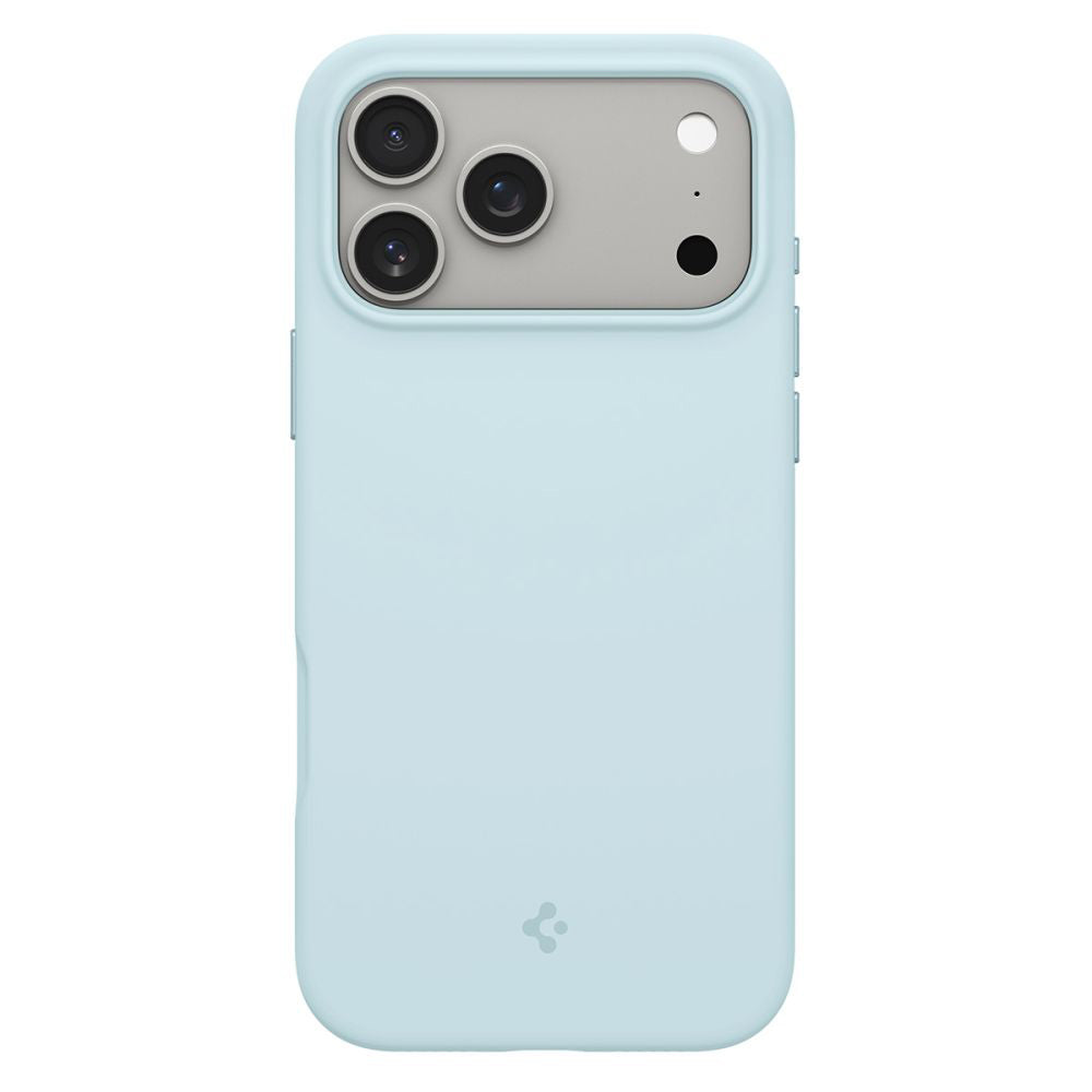 MagSafe hoesje voor Apple iPhone 17 Pro Max, Spigen, Silicone Fit, Blauw