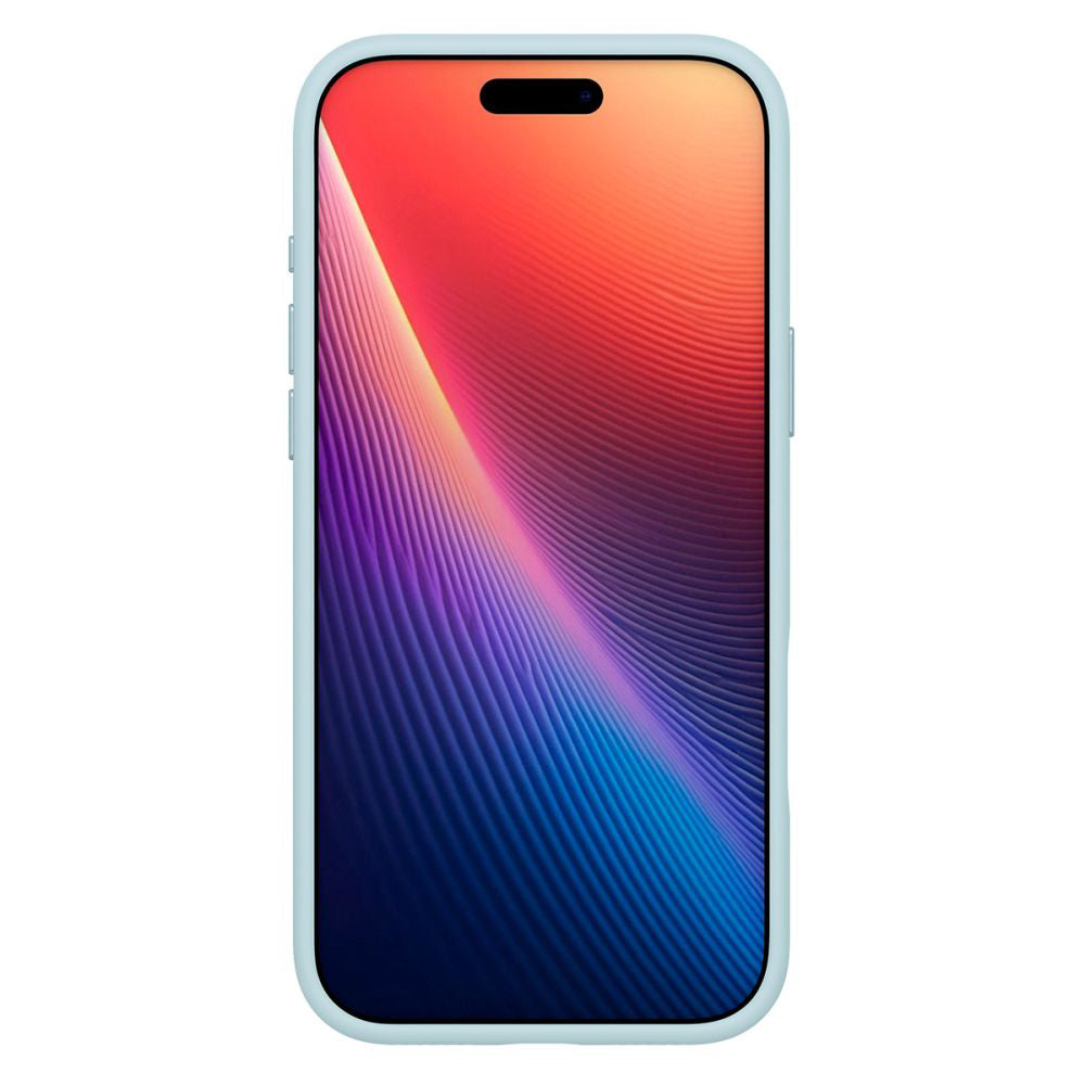 MagSafe hoesje voor Apple iPhone 17 Pro Max, Spigen, Silicone Fit, Blauw