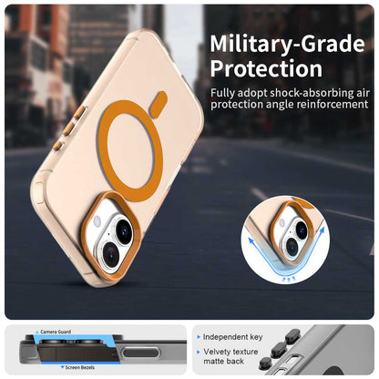 MagSafe hoesje voor Apple iPhone 17 Pro Max, Techsuit, CandyCase, Oranje