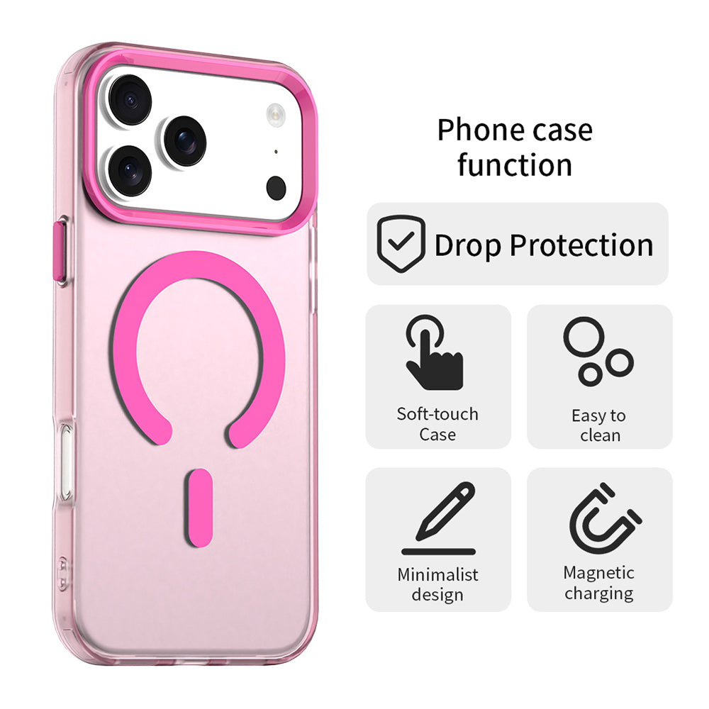 MagSafe hoesje voor Apple iPhone 17 Pro Max, Techsuit, CandyCase, Roze