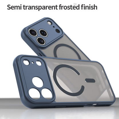 MagSafe hoesje voor Apple iPhone 17 Pro Max, Techsuit, HaloFrost II, Marineblauw