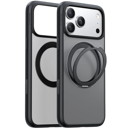 MagSafe Case for Apple iPhone 17 Pro Max, Torras, Ostand Pro, Black