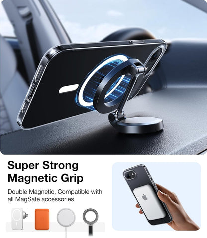 MagSafe hoes voor Apple iPhone 17 Pro Max, Torras, SlimFit, Transparant