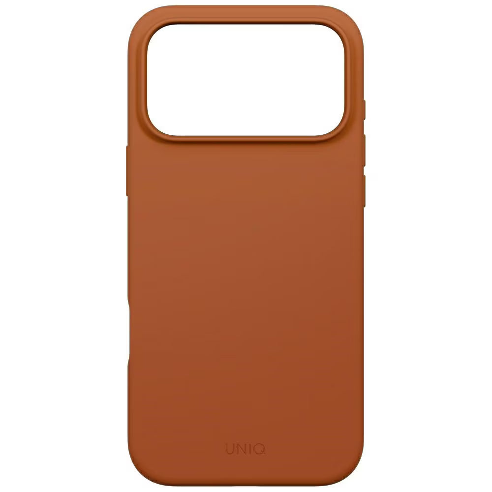 MagSafe hoes voor Apple iPhone 17 Pro Max, UNIQ, Lino MagClick, Donkeroranje